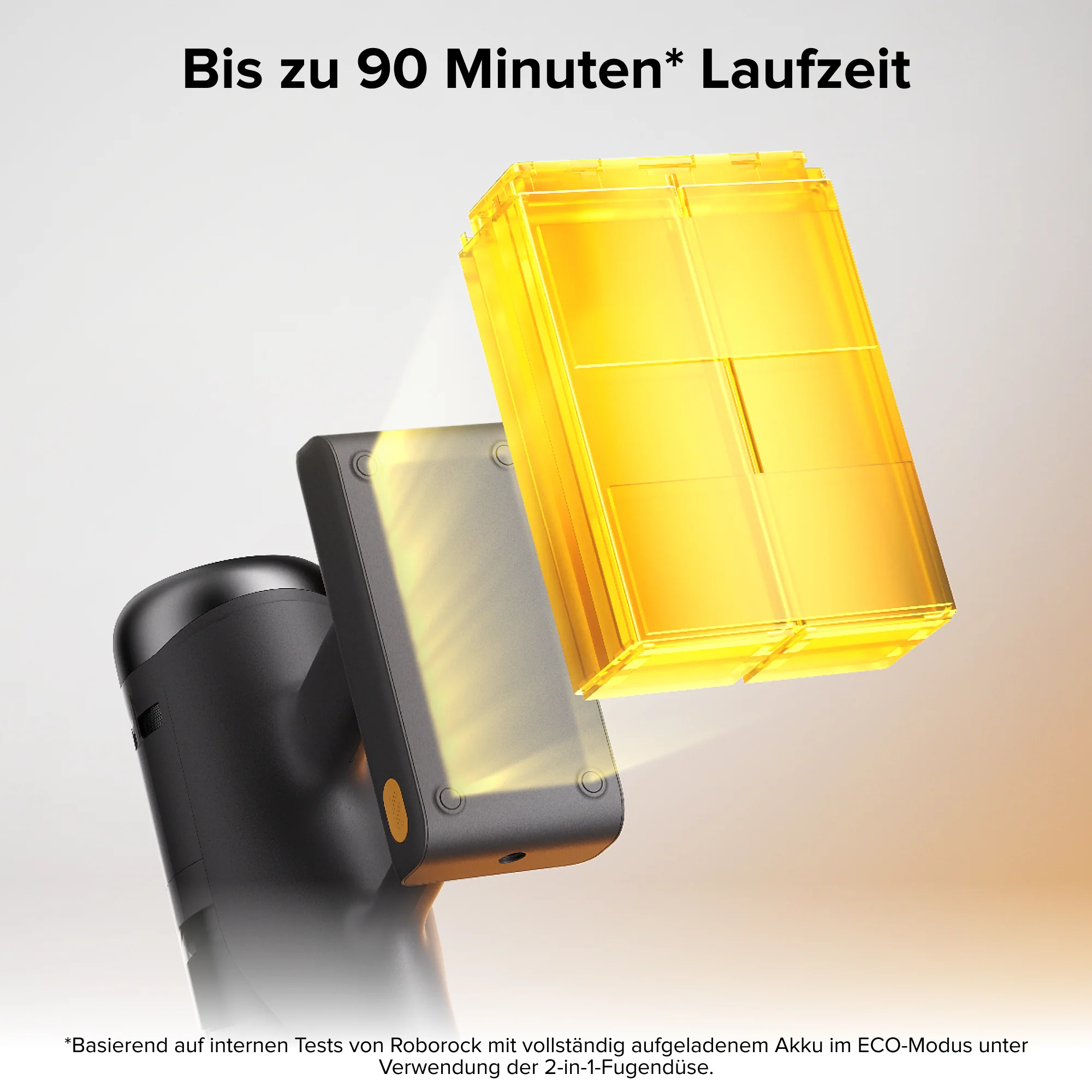 Roborock 8-Zellen 2964mAh Lithium-Ionen-Akku fĂŒr H60 Hub Ultra/H60 Ultra â Hohe KapazitĂ€t fĂŒr LĂ€ngere Laufzeit, Kompatibel mit kabellosen Handstaubsaugern - Image 4