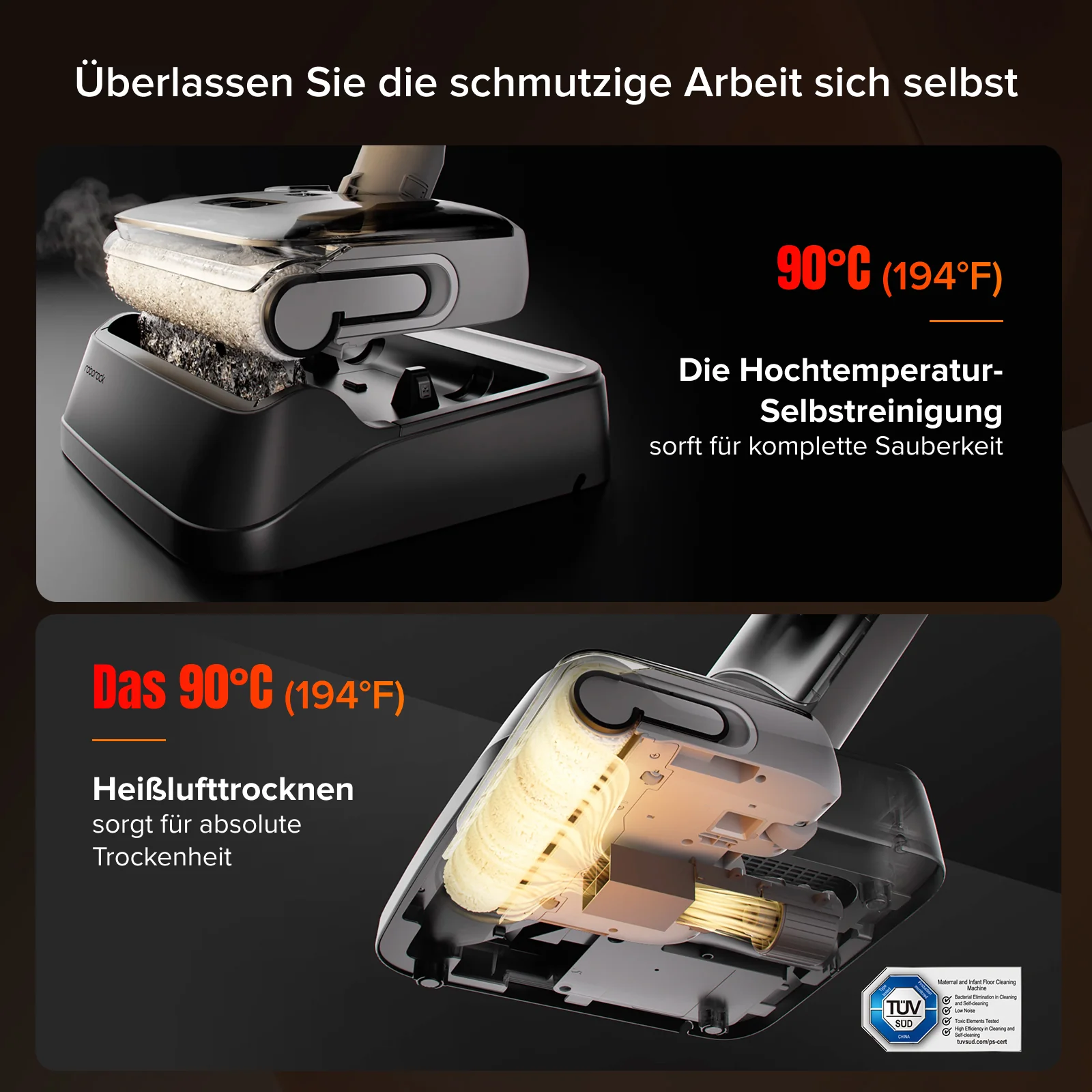 Roborock F25 GT Nass - und Trockenstaubsauger - Image 3