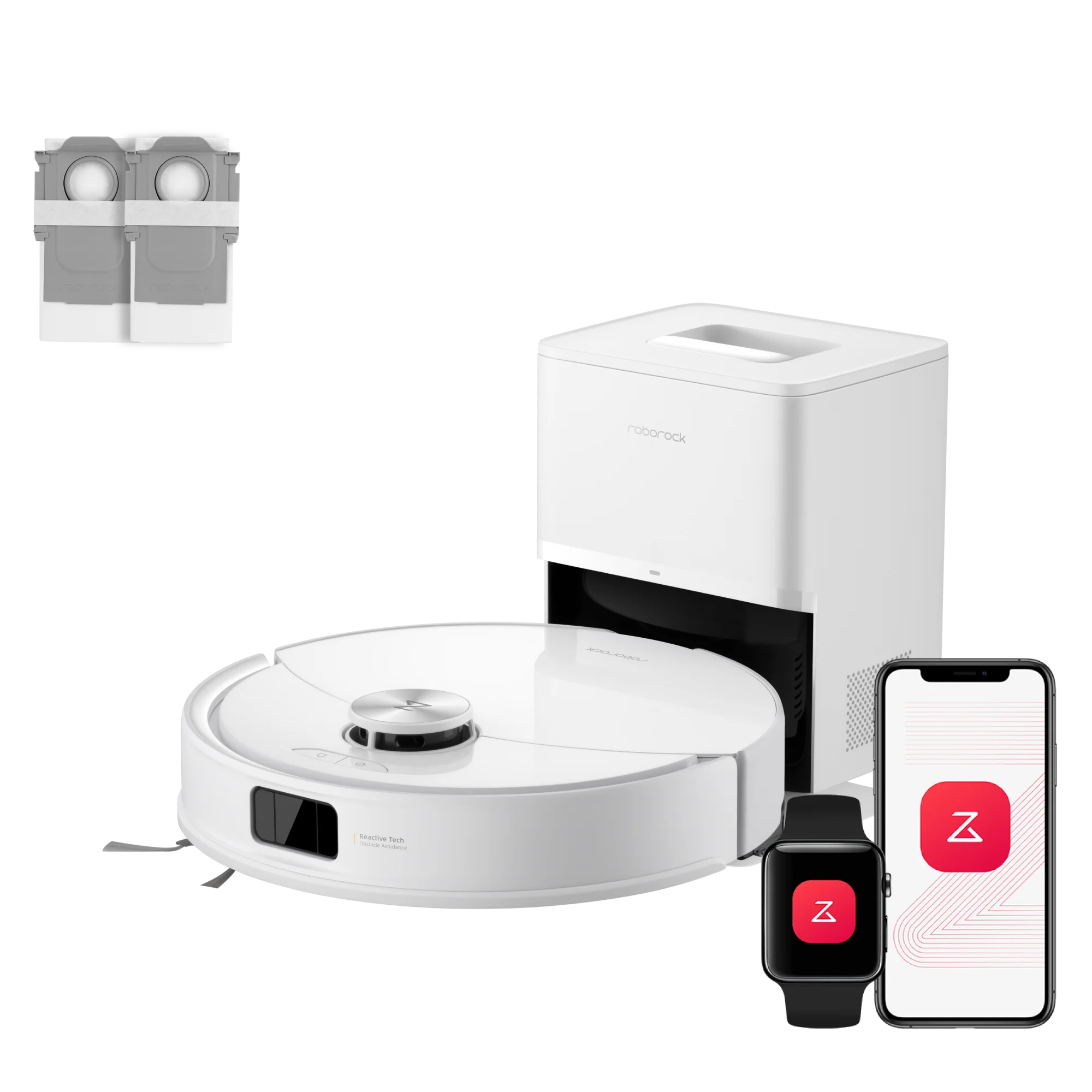 Roborock Q10 S5+ Set Saug- und Wischroboter mit Auto-Entleerungsstation mit zwei zusätzlichen Staubbeuteln - Image 11