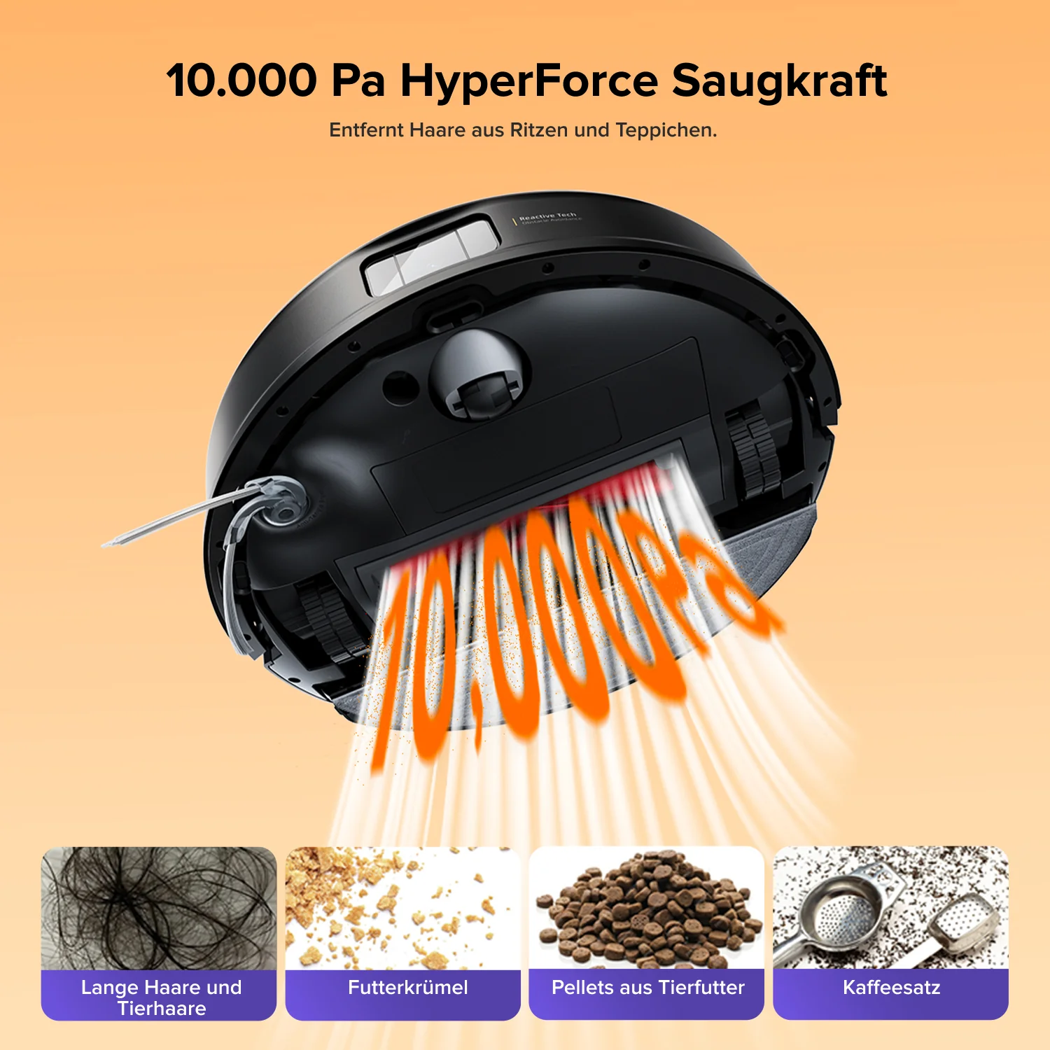 Roborock Q10 S5+ Saug- und Wischroboter mit Auto-Entleerungsstation - Image 12