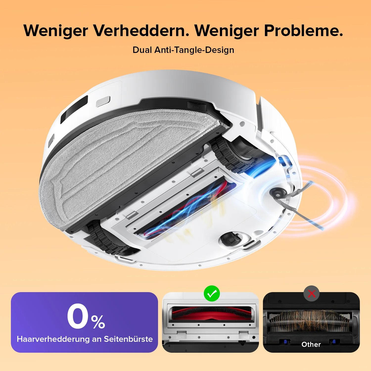 Roborock Q10 S5 Set Saug- und Wischroboter mit zusätzlichem Wischtuch*2 Stk. - Image 14