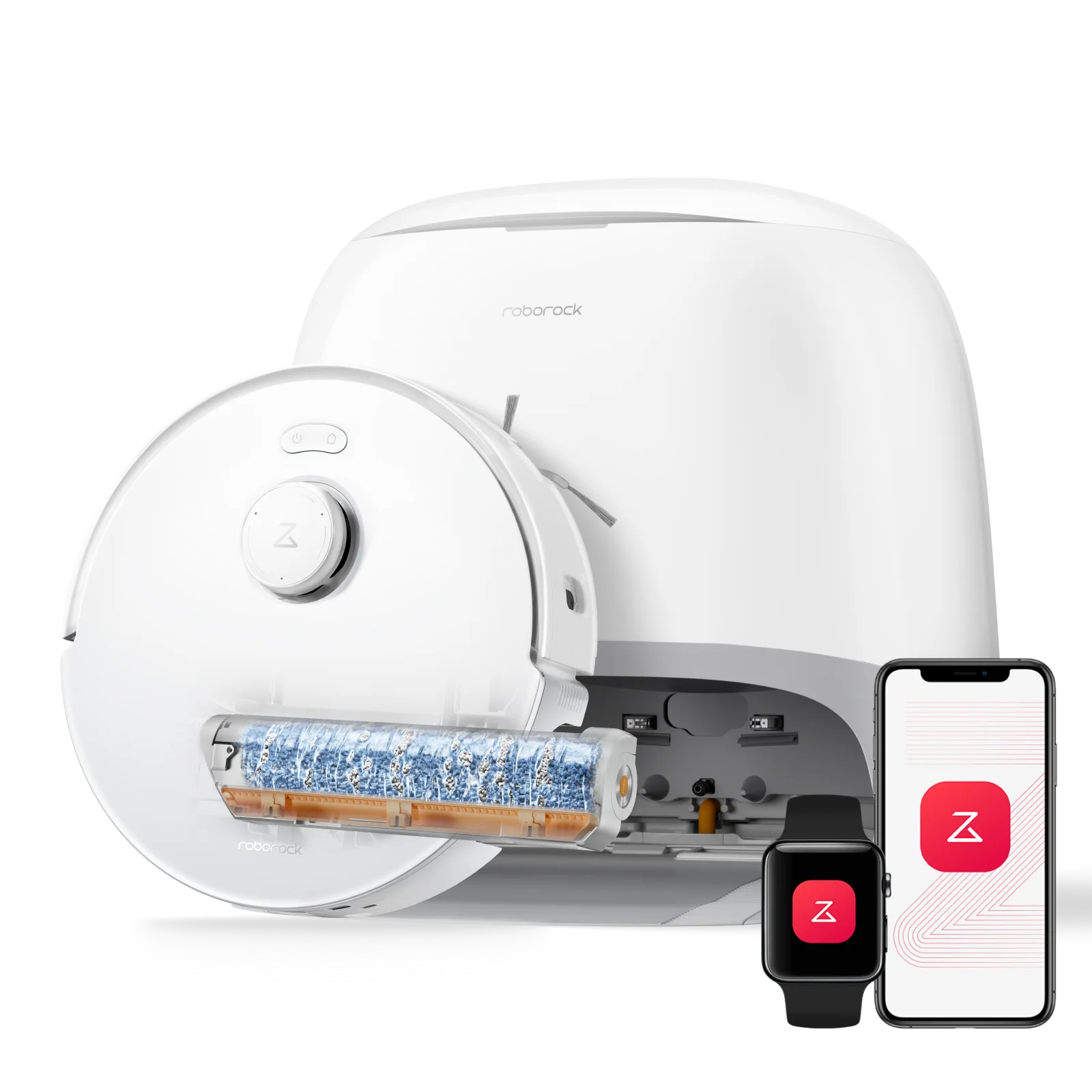 Roborock Qrevo Curv 2 Flow Saug- und Wischroboter mit Multifunktions-Dockingstation - Image 3