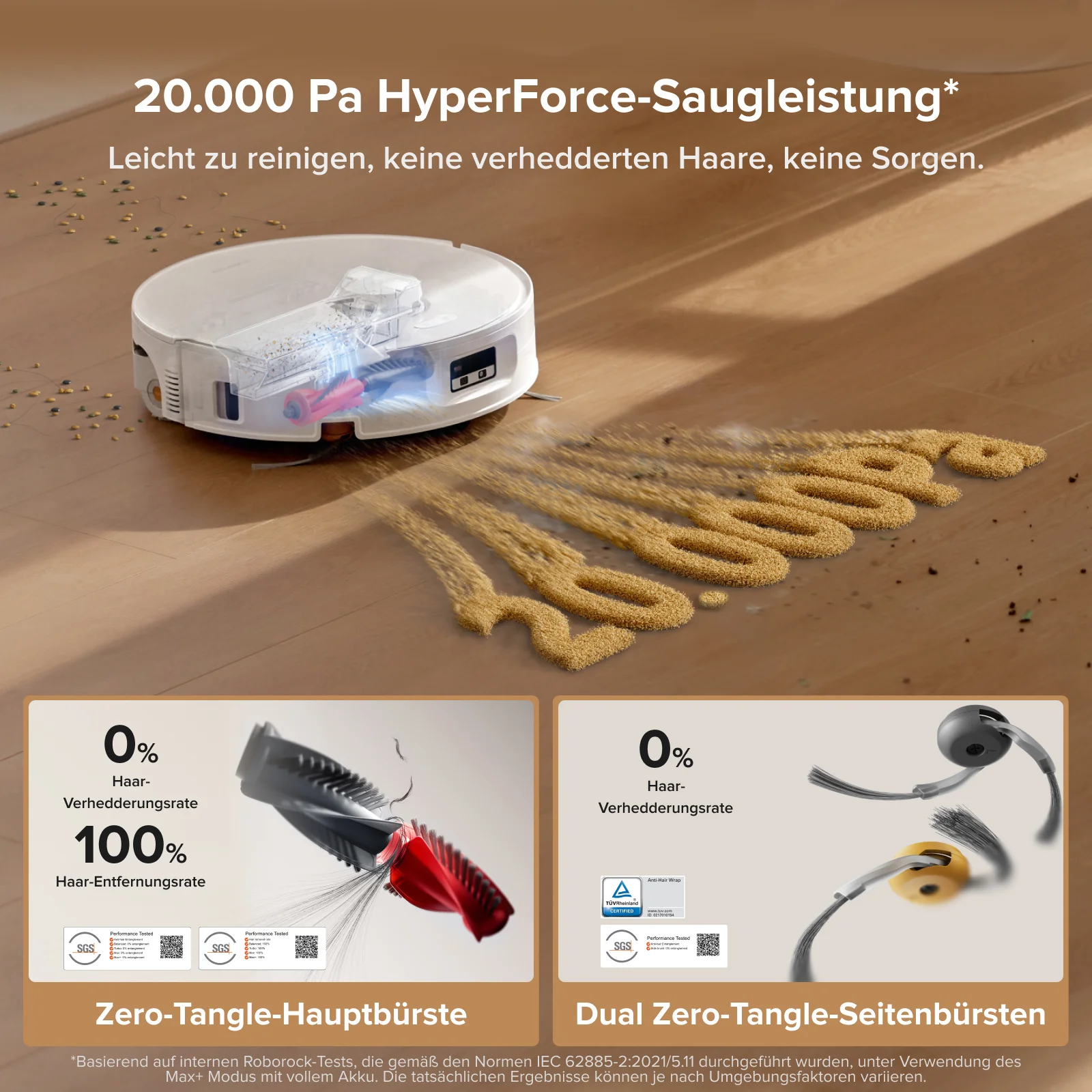 Roborock Qrevo Curv 2 Flow Saug- und Wischroboter mit Multifunktions-Dockingstation - Image 7