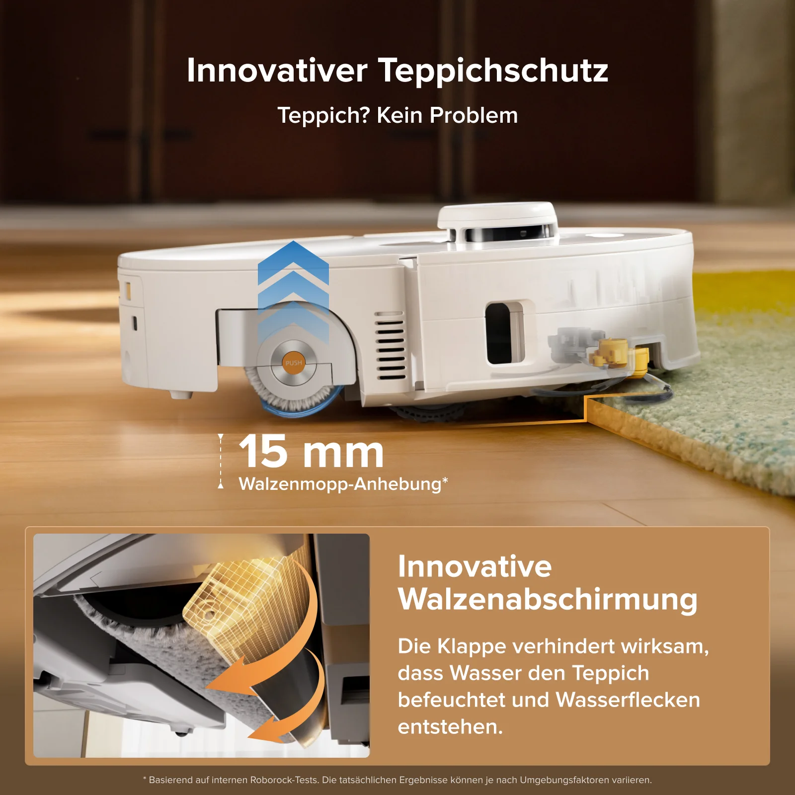 Roborock Qrevo Curv 2 Flow Saug- und Wischroboter mit Multifunktions-Dockingstation - Image 9