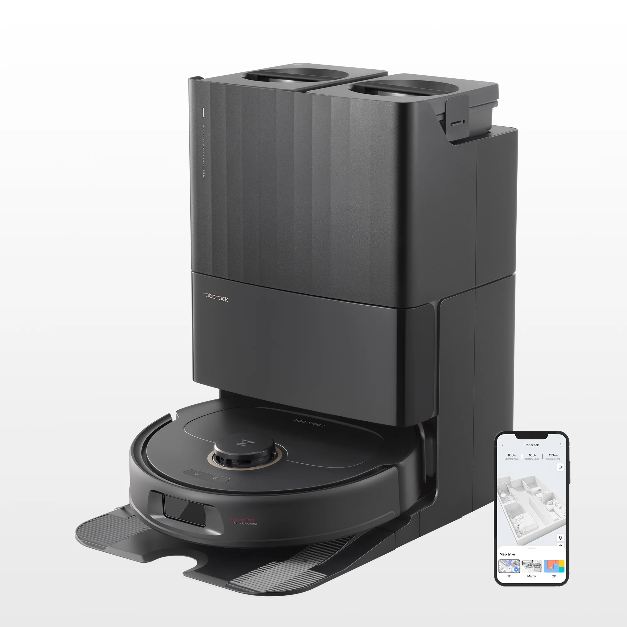 Roborock Qrevo Pro Saugroboter mit Multifunktions-Dockingstation 2.0