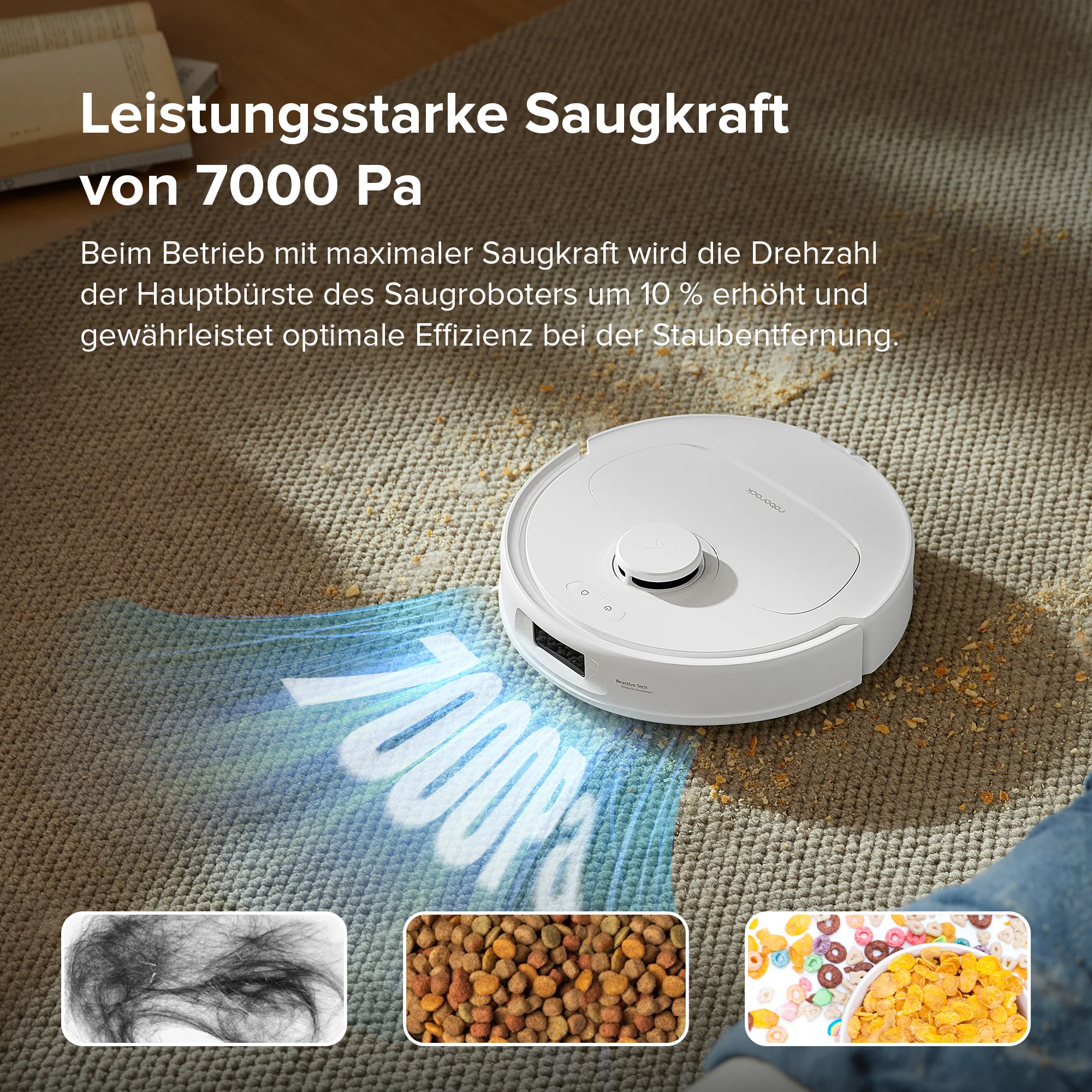 ăGeneralĂŒberholt â 90 % wie neuăRoborock Qrevo S Saugroboter mit Multifunktions-Dockingstation - Image 4