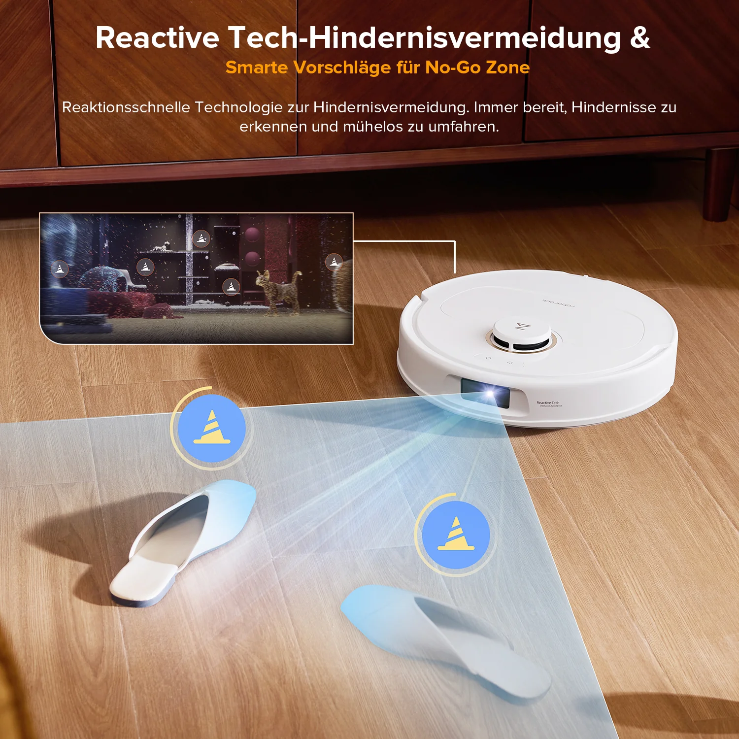 Roborock Qrevo S5V Saugroboter mit Multifunktions-Dockingstation - Image 7