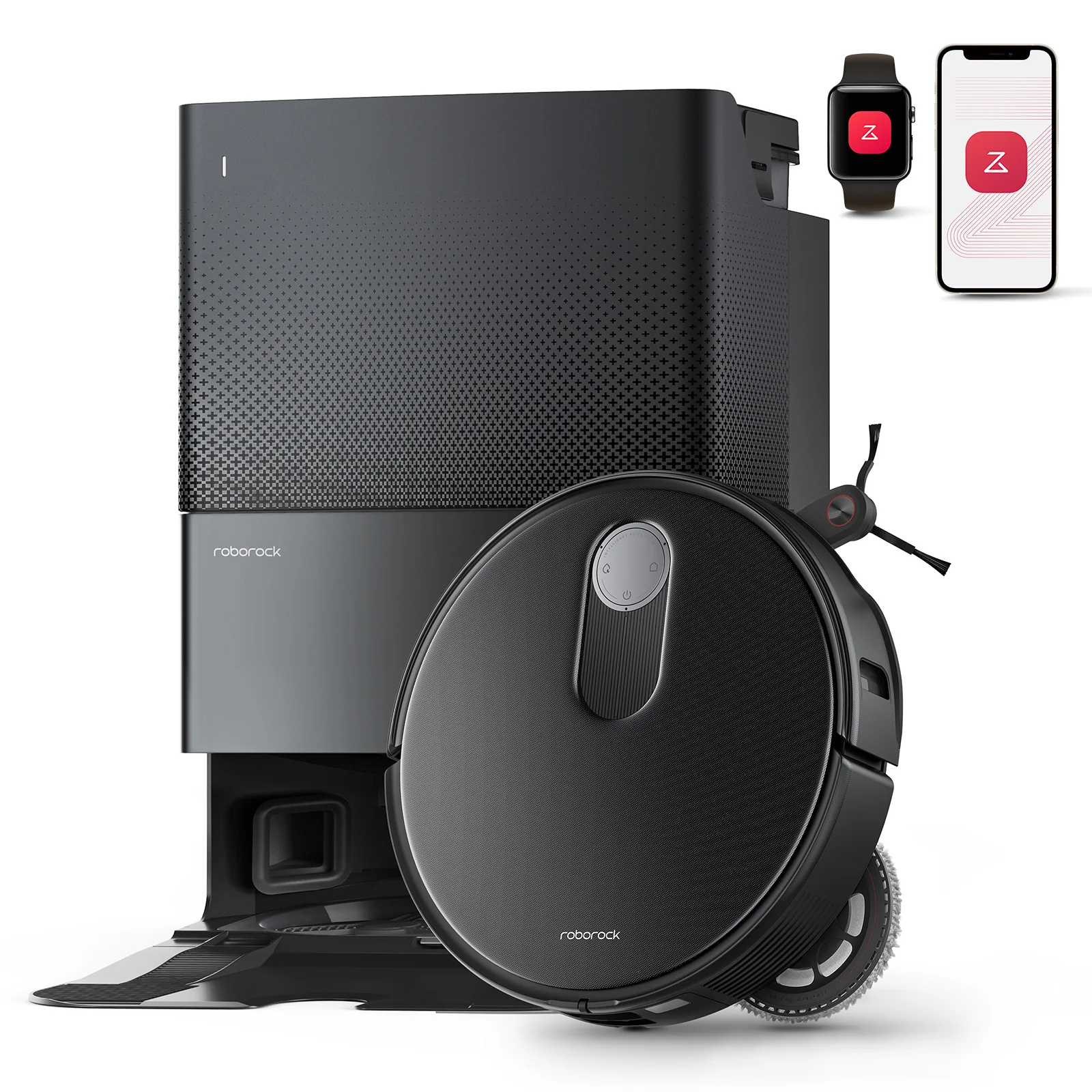 ăGeneralĂŒberholt â 90 % wie neuăRoborock Qrevo Slim Saugroboter mit Multifunktions-Dockingstation 3.0 - Image 10