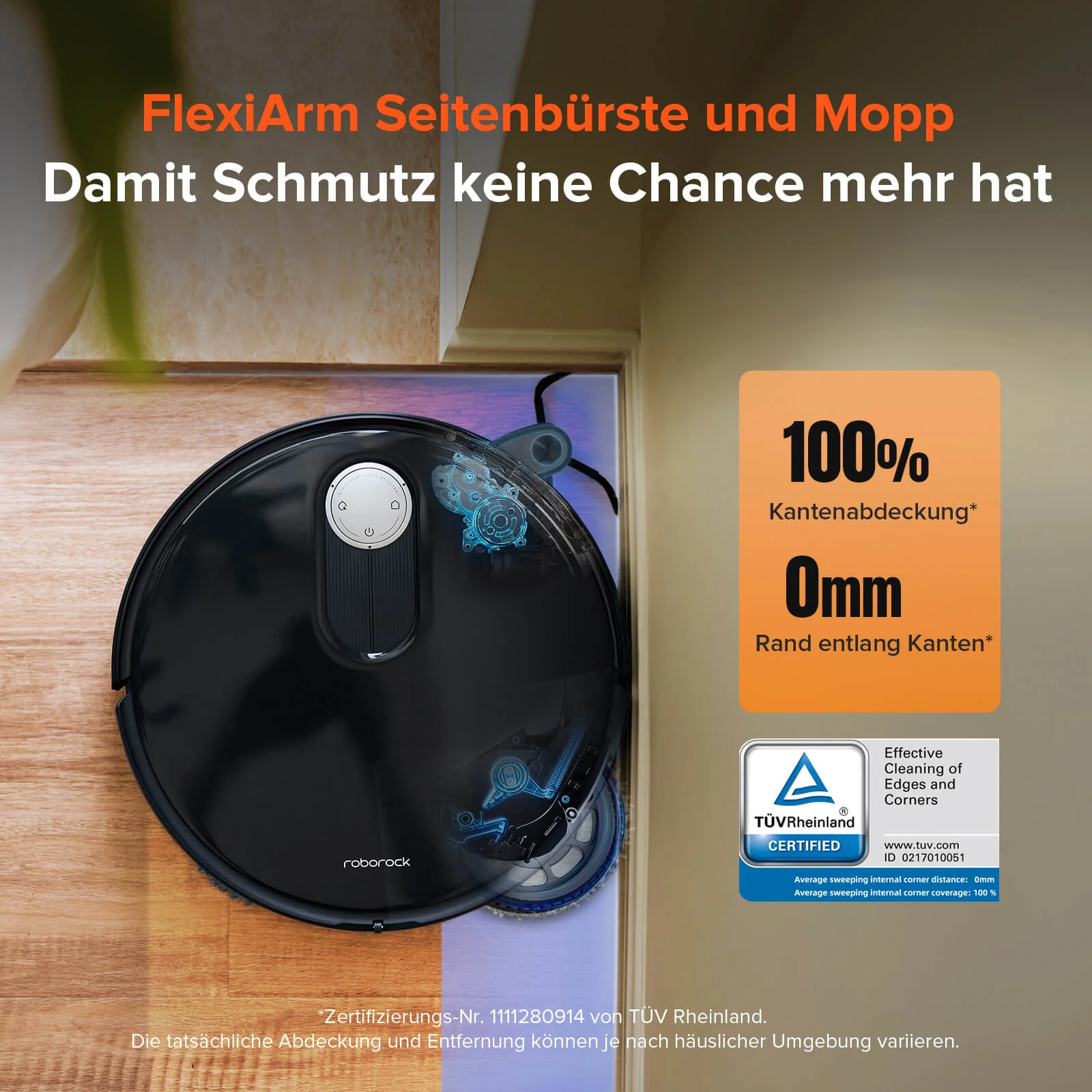 ăGeneralĂŒberholt â 90 % wie neuăRoborock Qrevo Slim Saugroboter mit Multifunktions-Dockingstation 3.0 - Image 4