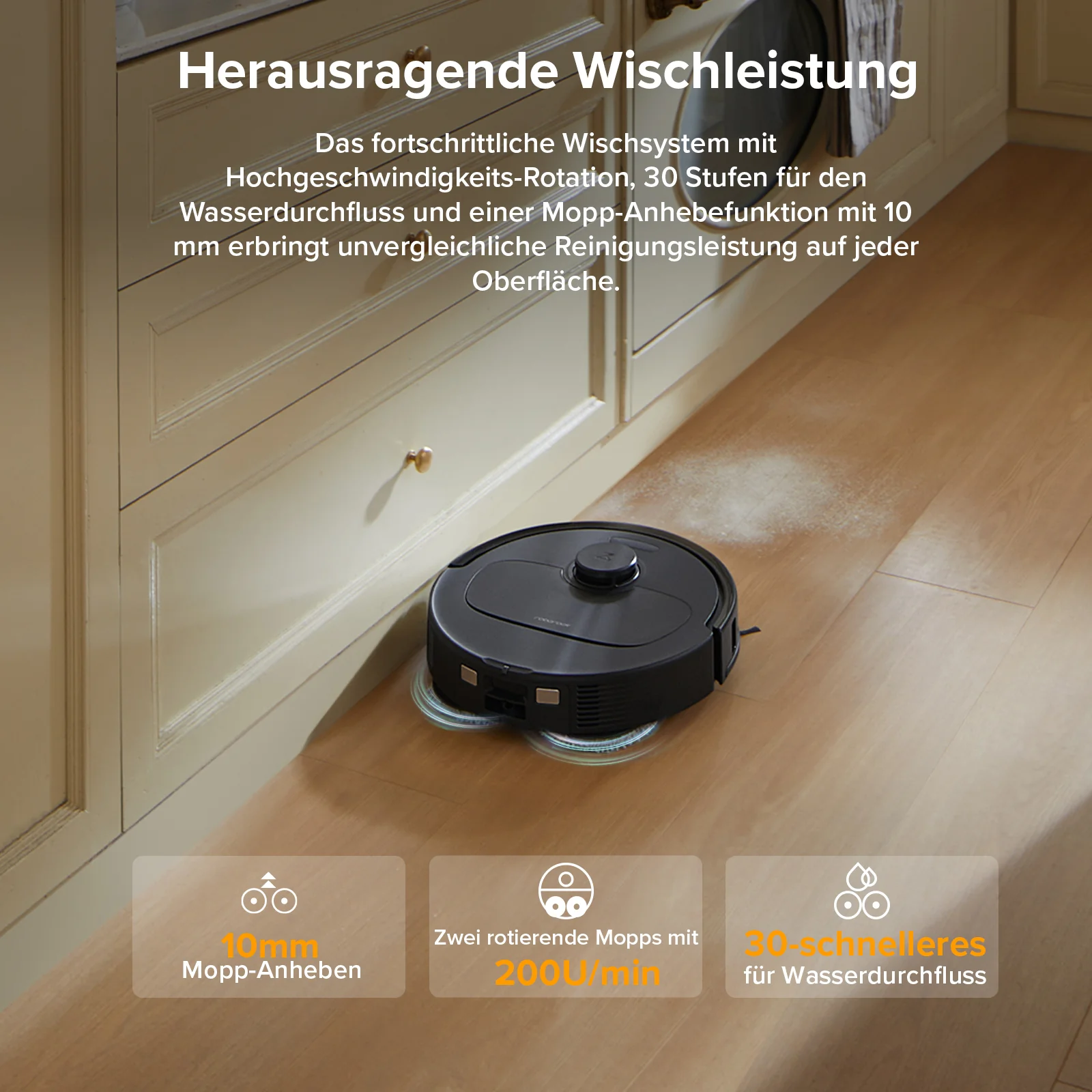 Roborock QV 35A Saugroboter mit Multifunktionsdock - Image 3
