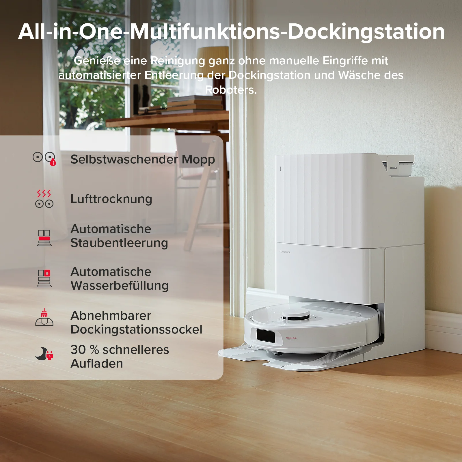 Roborock QV 35A Saugroboter mit Multifunktionsdock - Image 15
