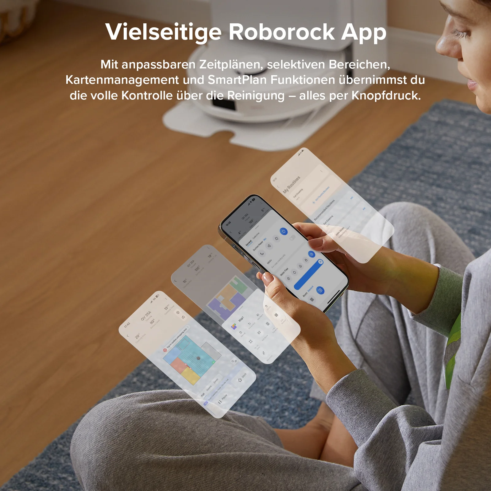 Roborock QV 35A Saugroboter mit Multifunktionsdock - Image 19