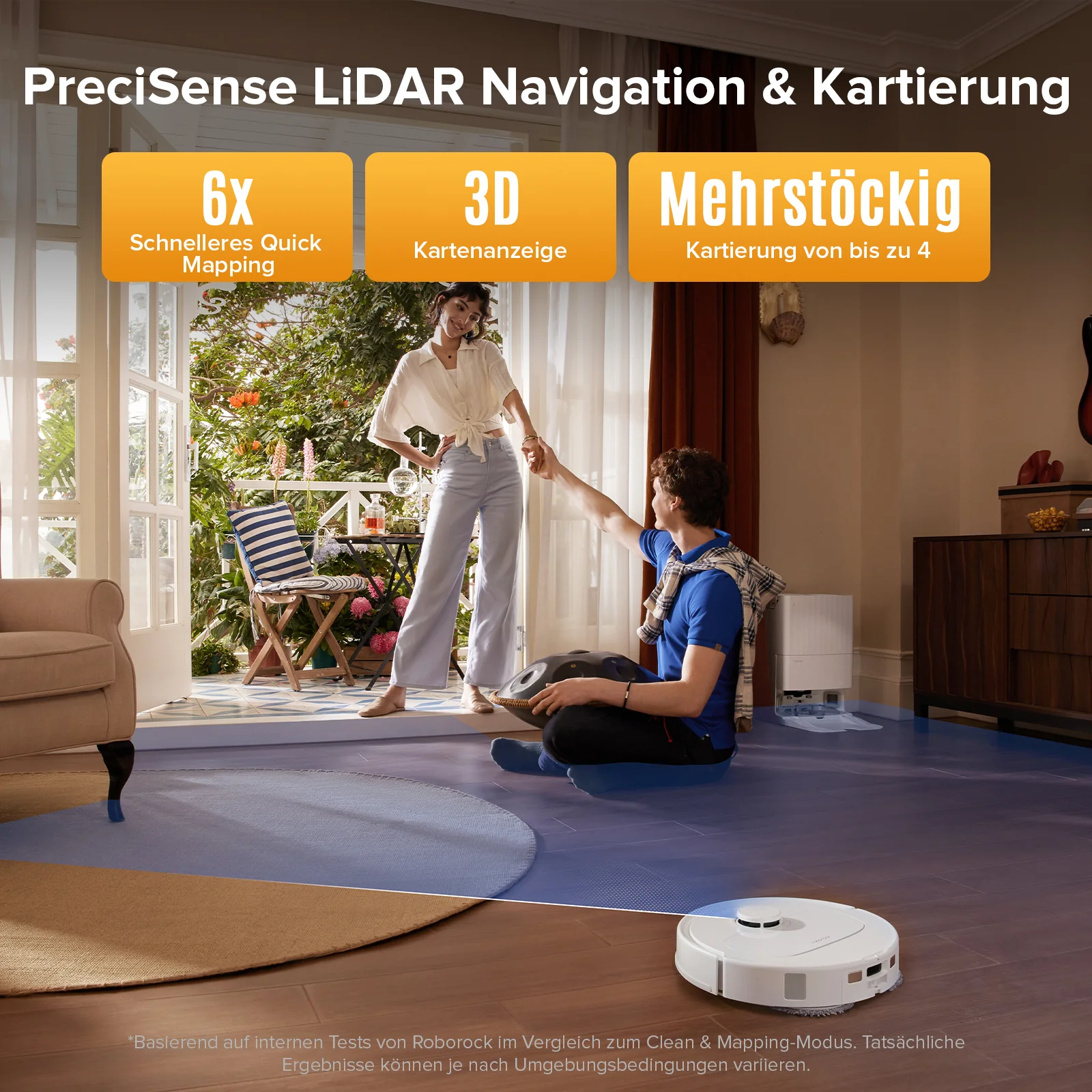 Roborock QV 35S Saugroboter mit Multifunktions-Dockingstation - Image 10