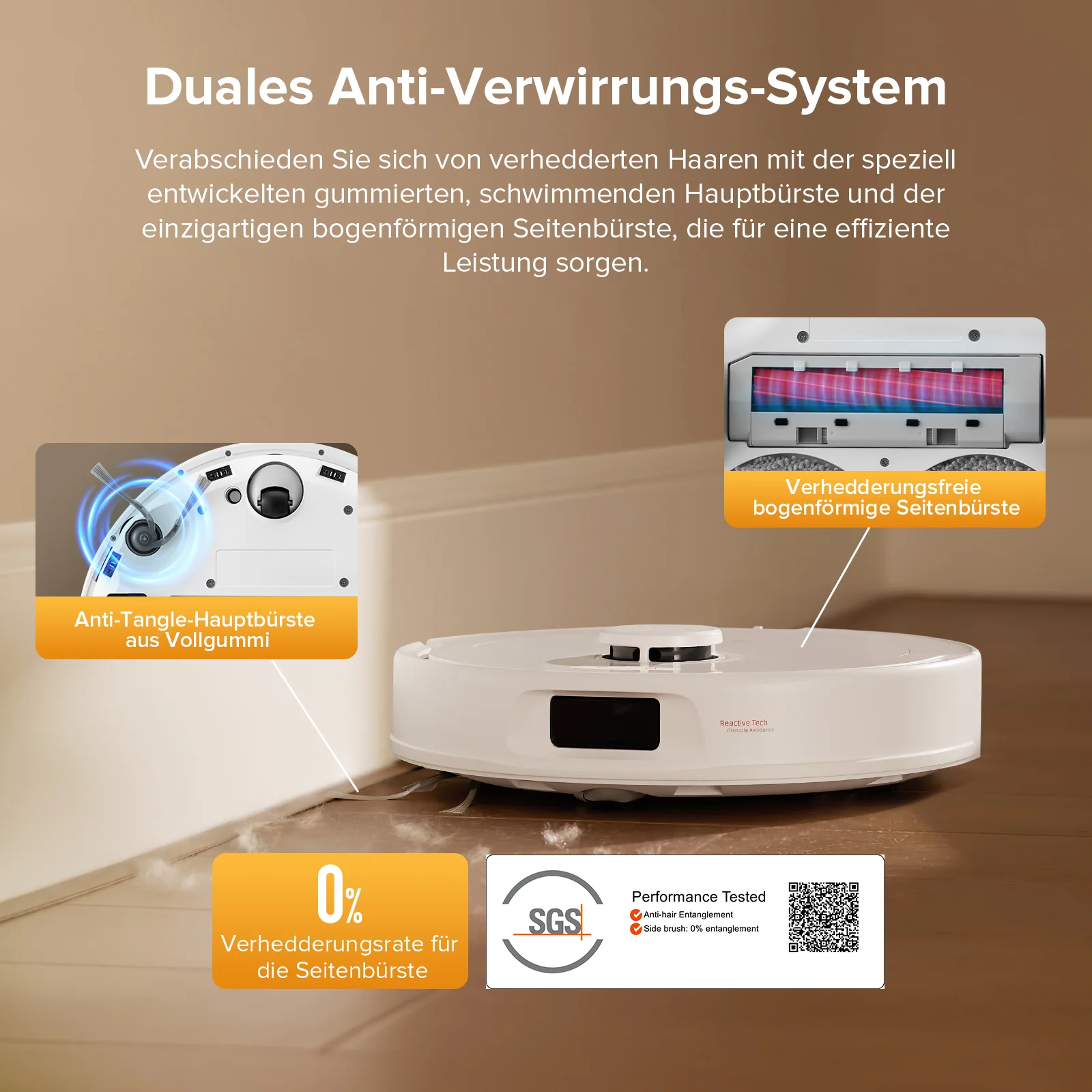 Roborock QV 35S Saugroboter mit Multifunktions-Dockingstation - Image 4