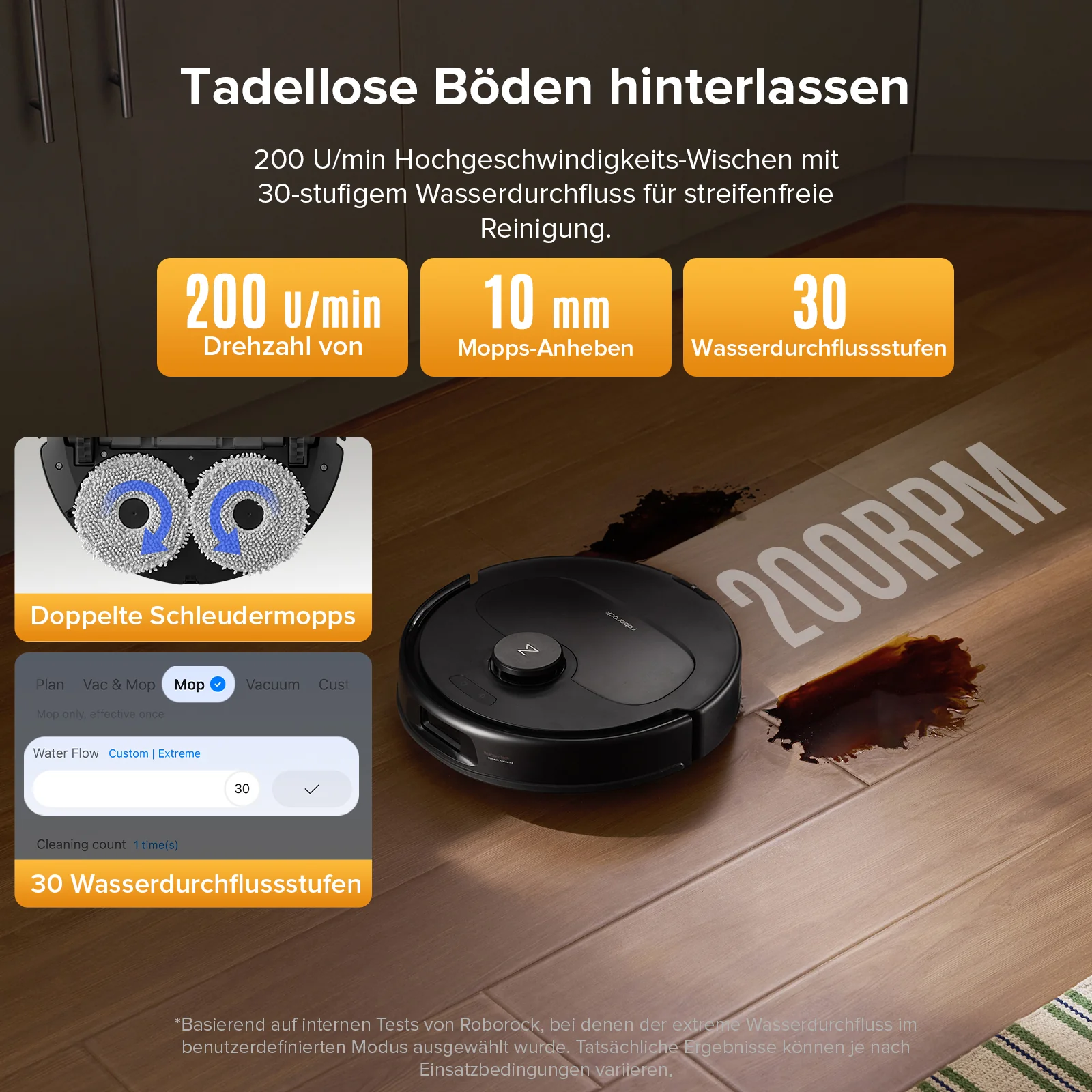 Roborock QV 35S Set Roboter-Staubsauger mit Multifunktions-Dockingstation (mit Staubbeutel*2 Stück und Filter*1 Stück) - Image 18