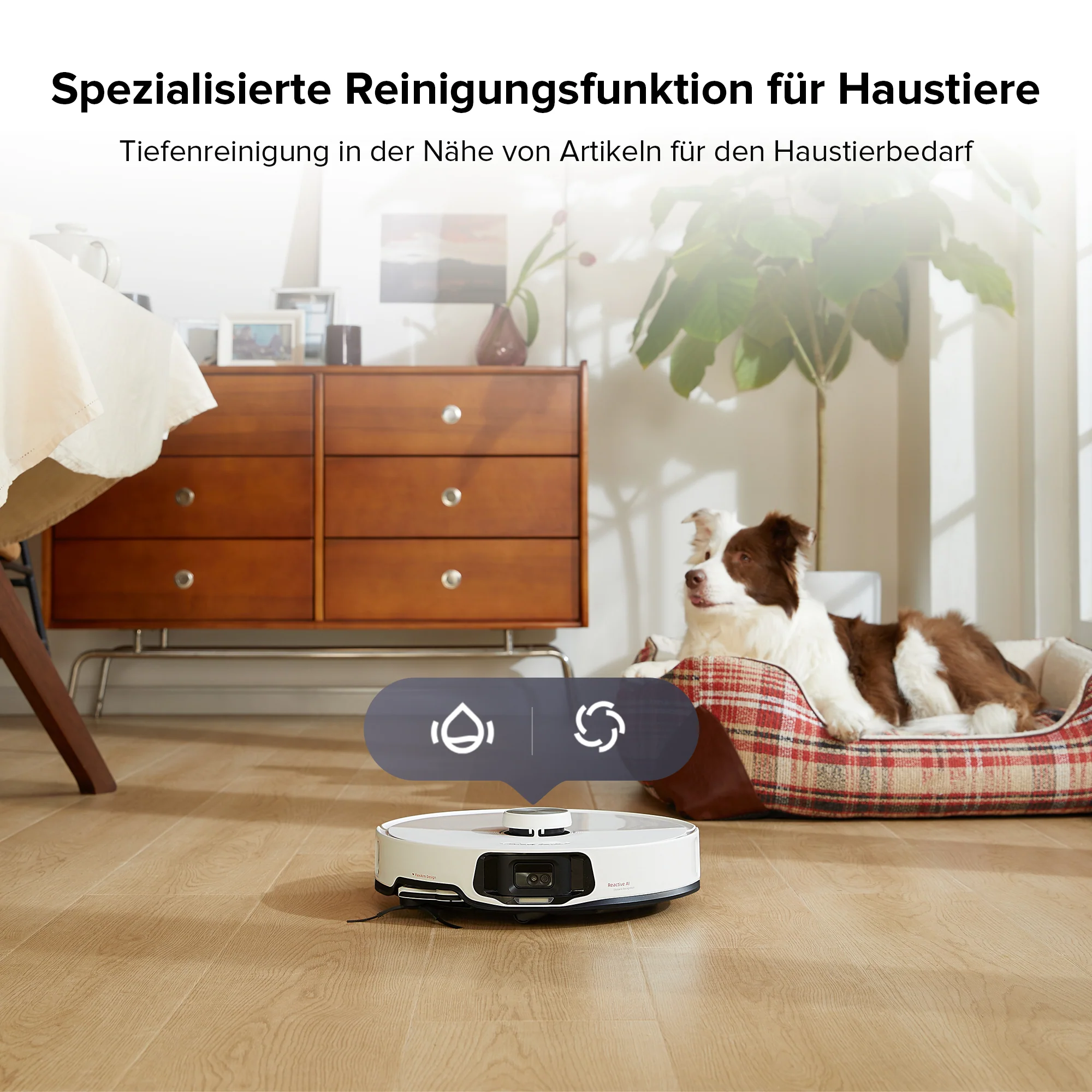 ăGeneralĂŒberholt â 90 % wie neuăRoborock S8 MaxV Ultra Saugroboter mit 8-in-1 RockDockÂź Ultra - Image 12