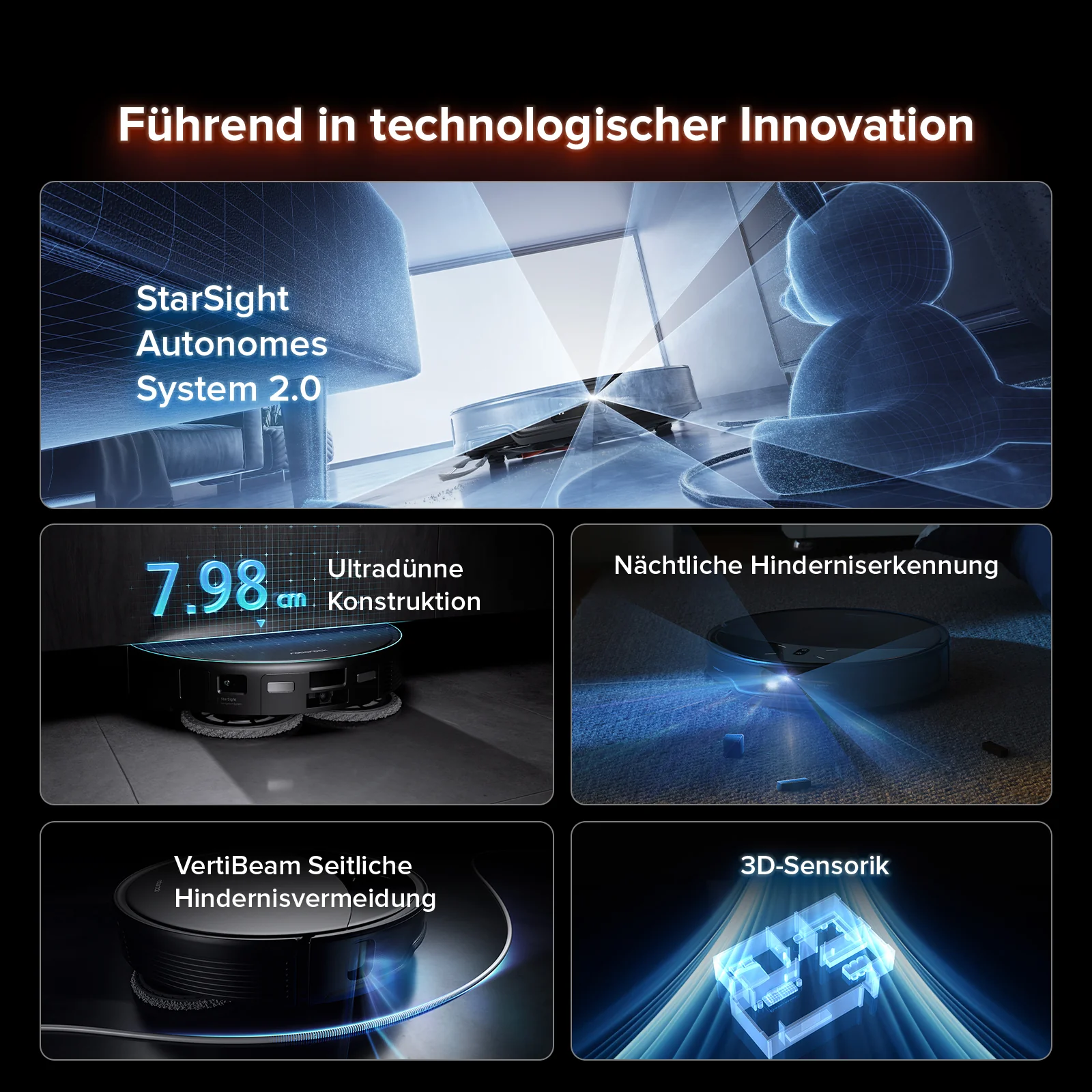 Roborock Saros 10R Saugroboter mit Wischfunktion & abnehmbarem Wischmopp - Image 12