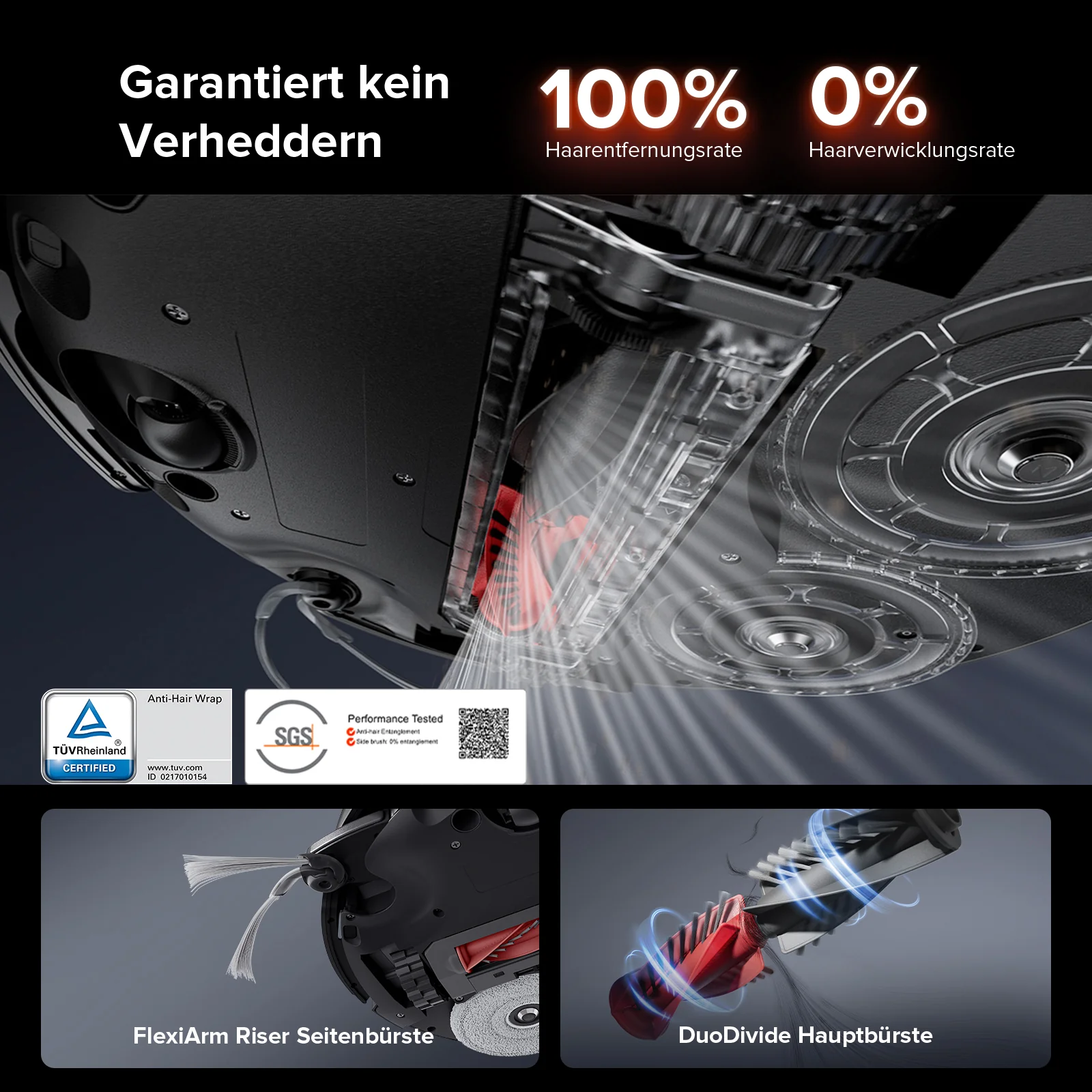 Roborock Saros 10R Saugroboter mit Wischfunktion & abnehmbarem Wischmopp - Image 14