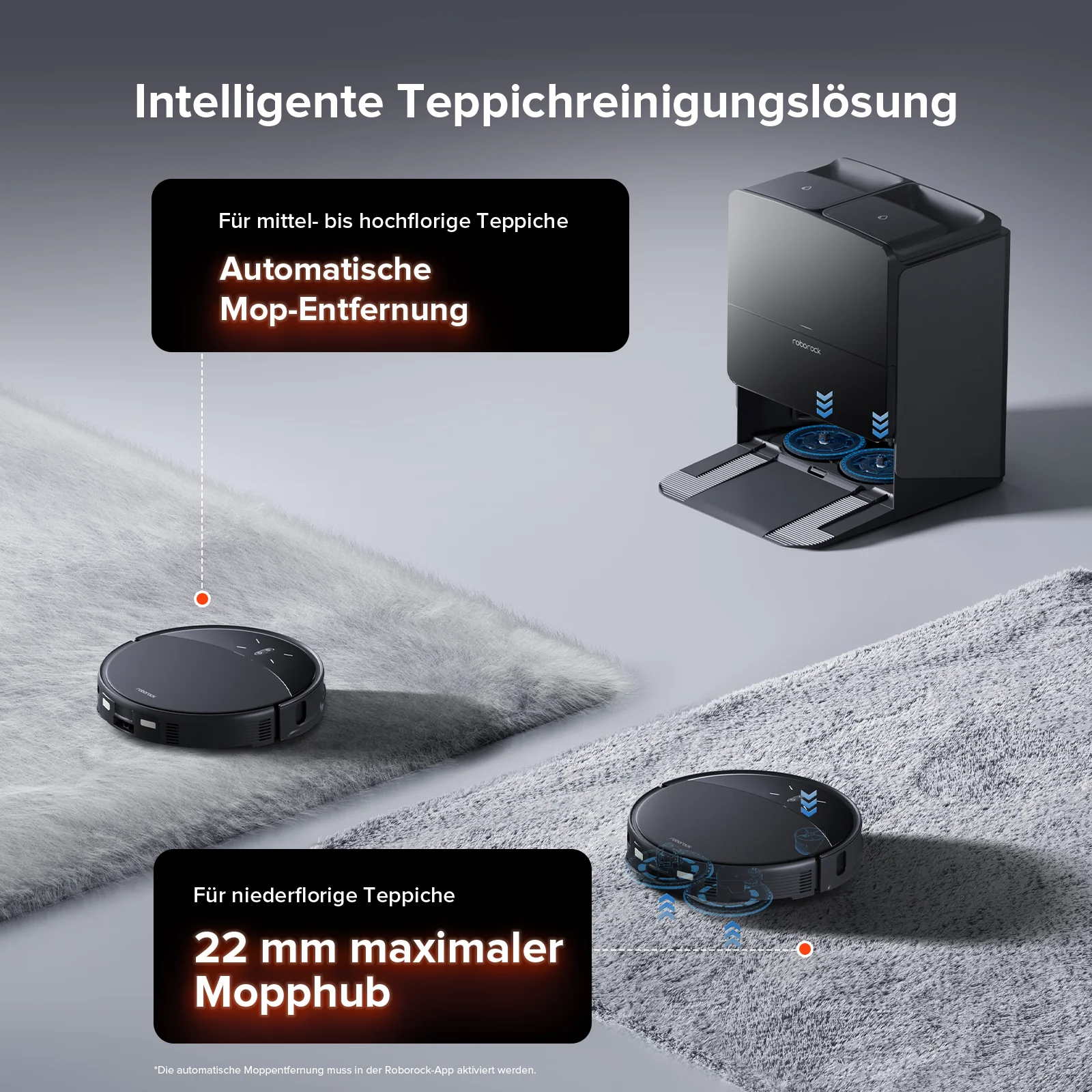 Roborock Saros 10R Saugroboter mit Wischfunktion & abnehmbarem Wischmopp - Image 18