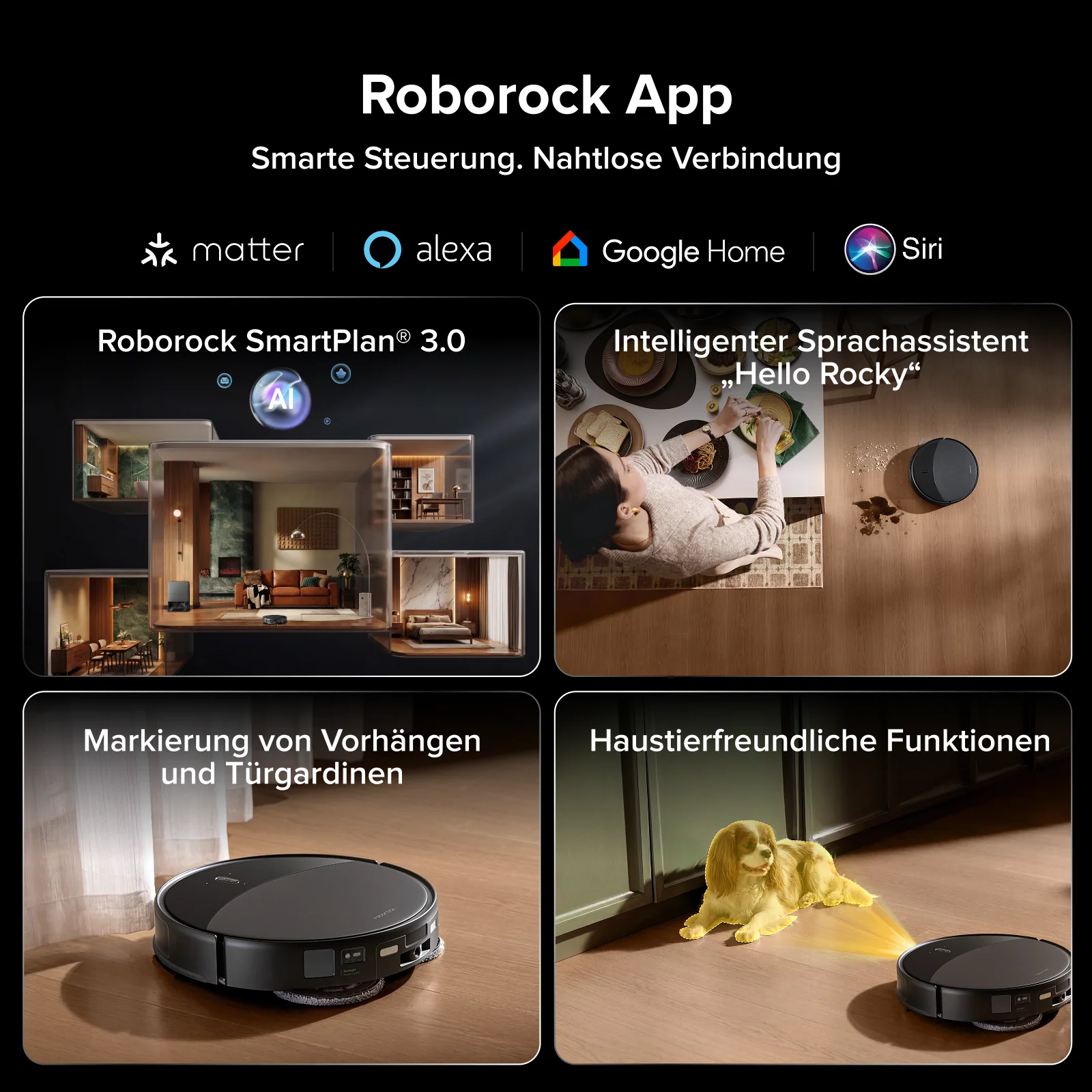 Roborock Saros 20 – AdaptiLift™ Chassis 3.0 für die reibungslose Überwindung von Schwellen, mit einer Saugkraft von 36.000 Pa - Image 9
