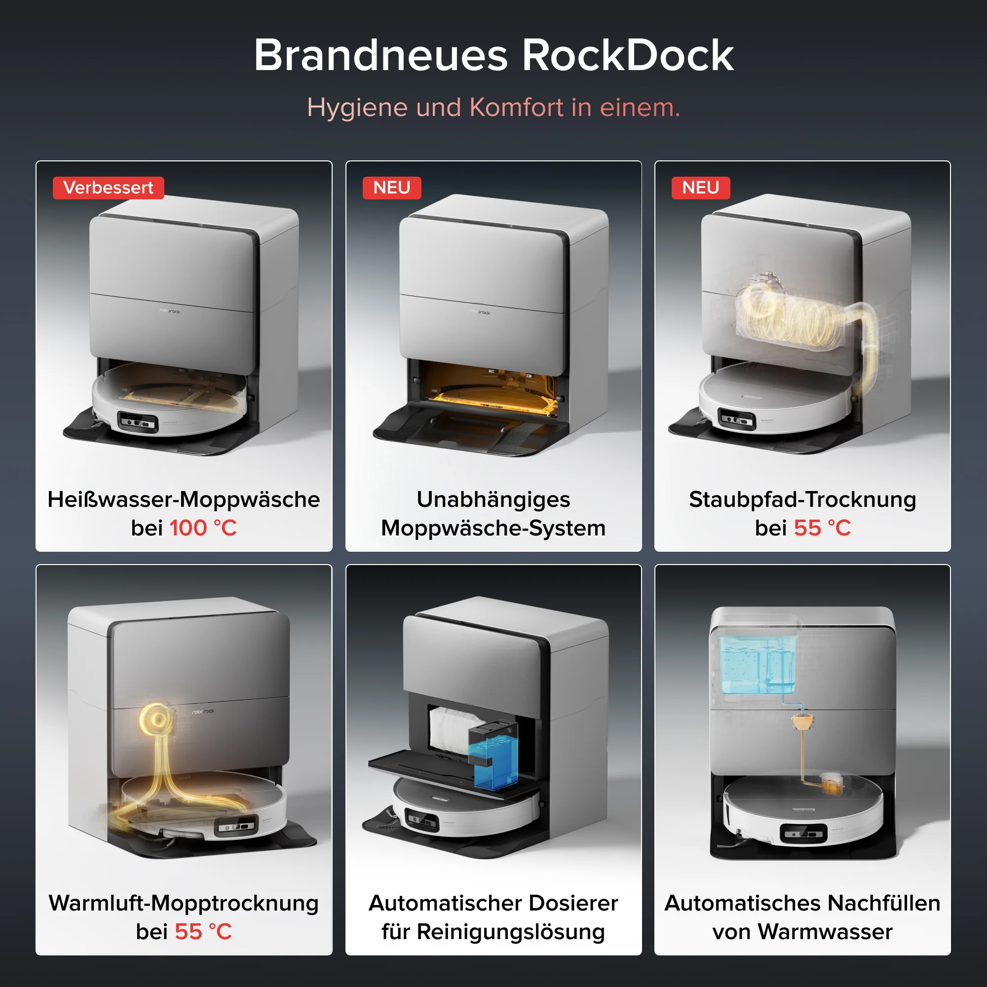 Roborock Saros 20 Sonic Saugroboter mit brandneuem RockDock - Image 19