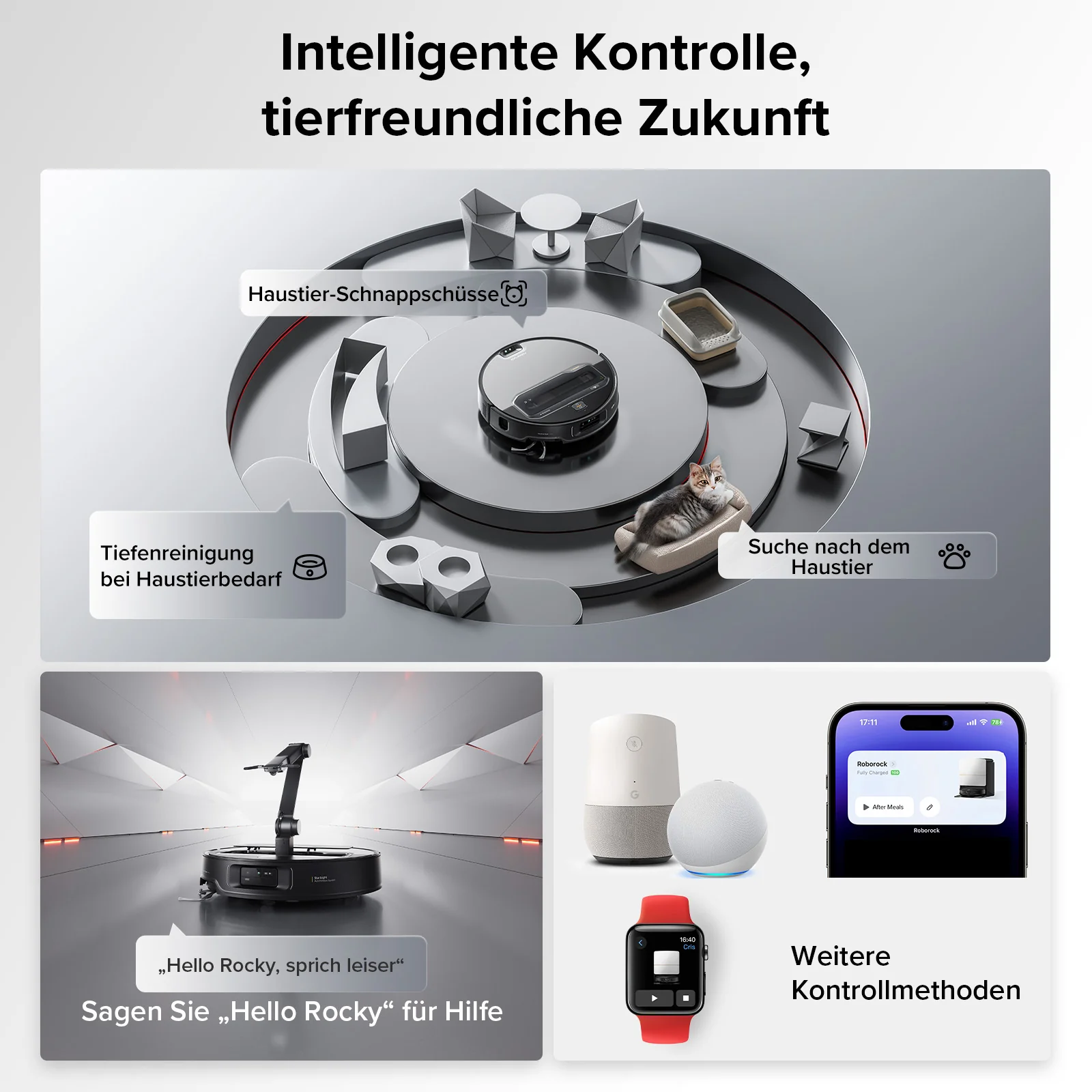 Roborock Saros Z70 Staubsaugerroboter mit mechanischem OmniGrip™ Arm - Image 6