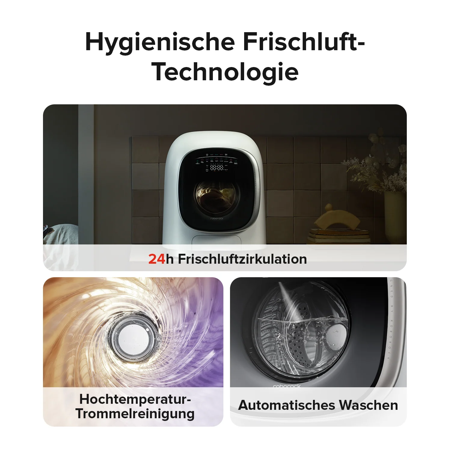Roborock Zeo Mini Waschtrockner mit der Zeo-Cycle® Trocknungstechnologie - Image 8