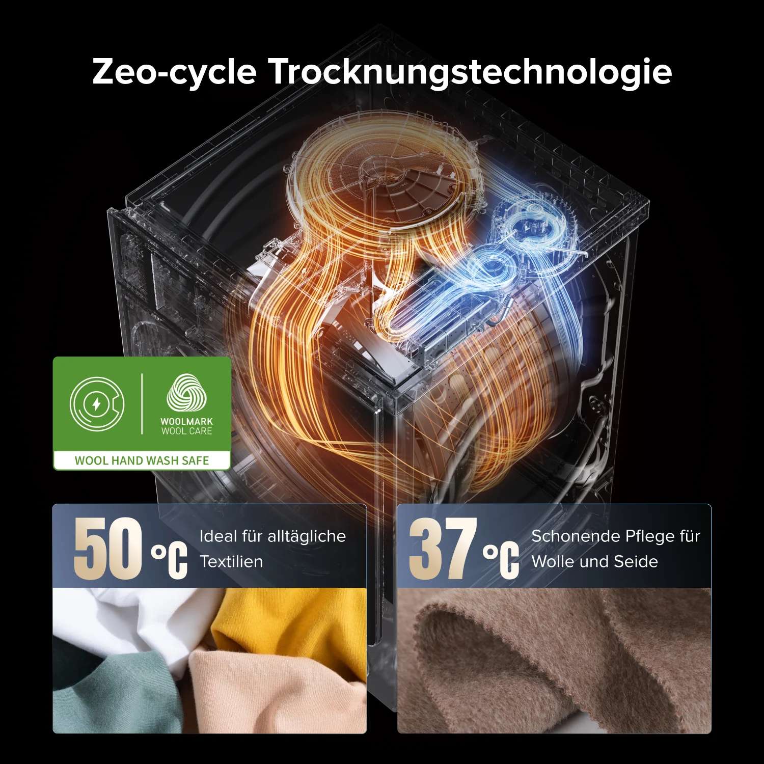 Roborock Zeo X Waschtrockner mit der Zeo-Cycle® Trocknungstechnologie - Image 4